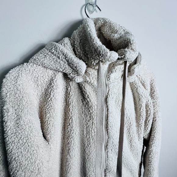 Athleta Tugga Long Line Sherpa Fleece Jacket Size XS MSRP $168 - Picture 9 of 15